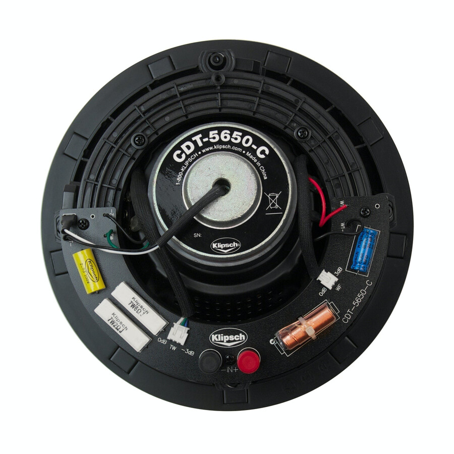 cdt-5650-cii haut-parleur encastrable pivotant 2 voies 65 avec tweeter en titane unité