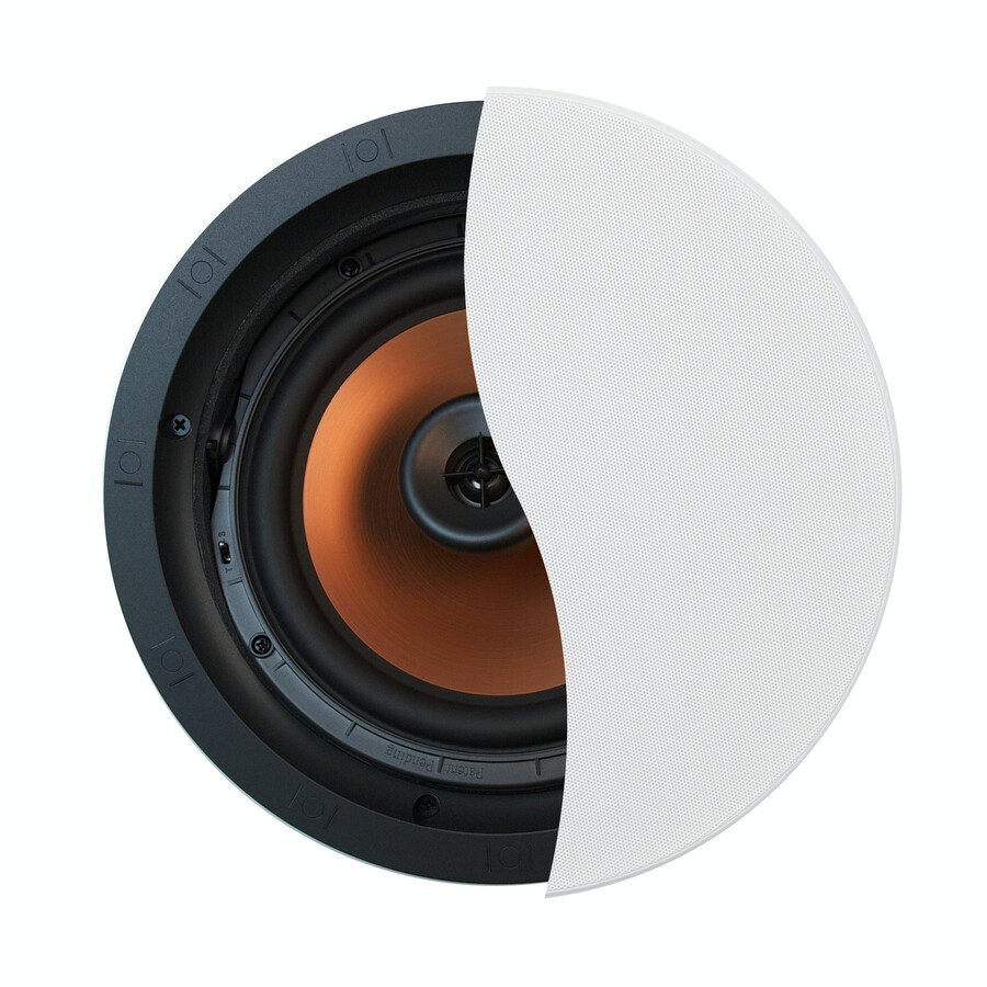 cdt-5800-cii haut-parleur encastrable 2 voies pivotant de 8 pouces avec tweeter en titane unité