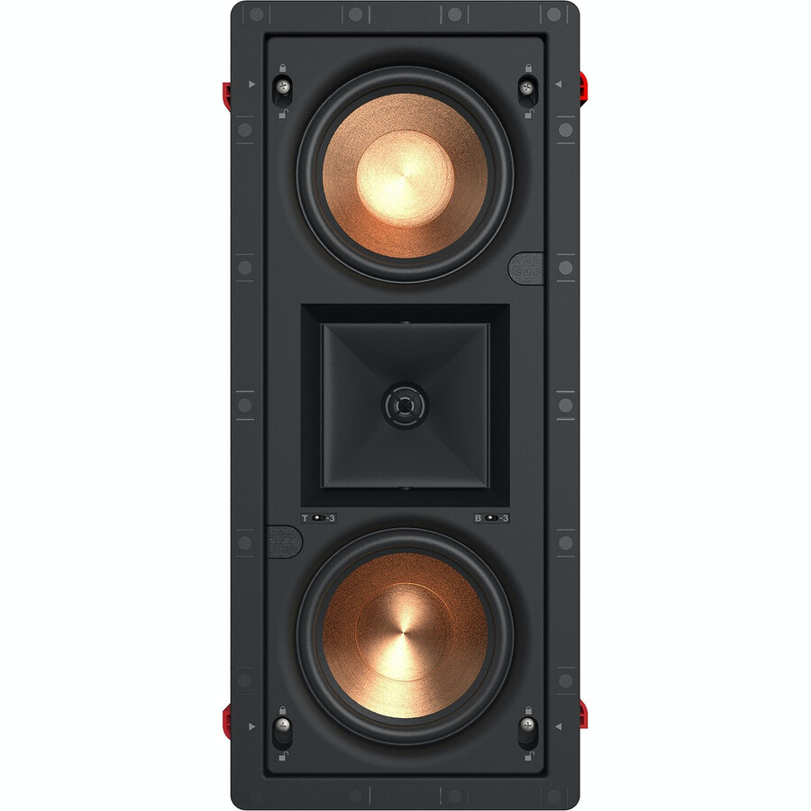 haut-parleur encastrable pro-25rw-lcr unité