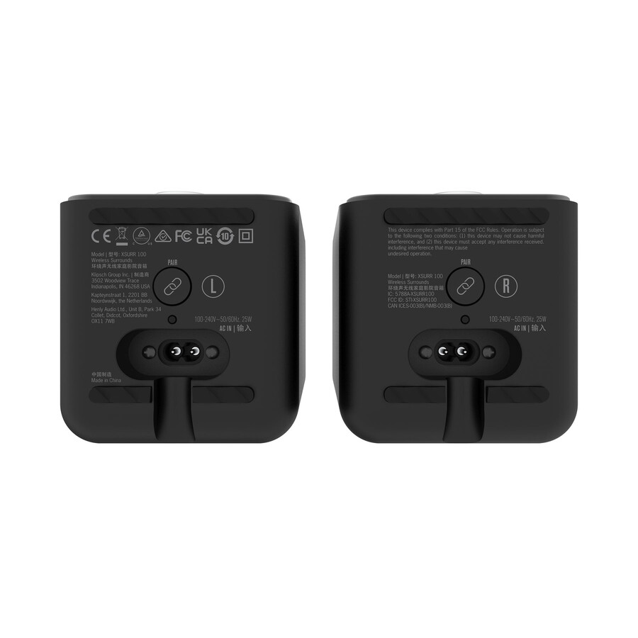 enceintes surround sans fil flexus surr 100